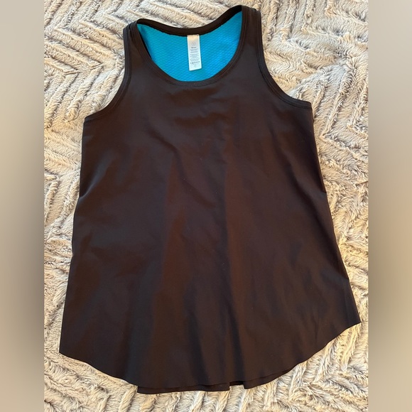 ivivva Black & Kayak Blue Train With Strength Tank - Picture 4 of 11